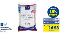 Makro Metro Chef snoekbaarsfilet aanbieding
