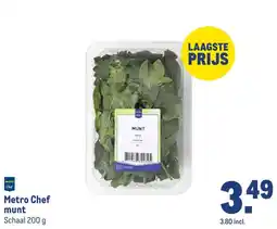 Makro Metro Chef munt aanbieding