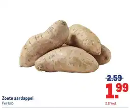 Makro Zoete aardappel aanbieding