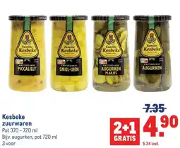 Makro Kesbeke zuurwaren aanbieding