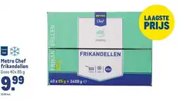 Makro Metro Chef frikandellen aanbieding
