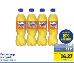 Makro Fanta orange multipack aanbieding