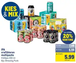 Makro IPA craftbieren multipacks aanbieding