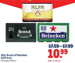 Makro Alfa, Brand of Heineken 0.0% krat aanbieding