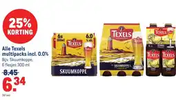 Makro Alle Texels multipacks incl. 0.0% aanbieding