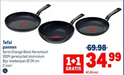 Makro Tefal pannen aanbieding