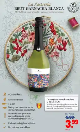 Makro BRUT GARNACHA BLANCA aanbieding