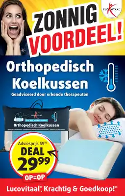 Lucovitaal Orthopedisch Koelkussen aanbieding