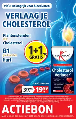 Lucovitaal Cholesterol Verlager aanbieding
