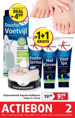 Lucovitaal Kapotte hielkloven creme aanbieding