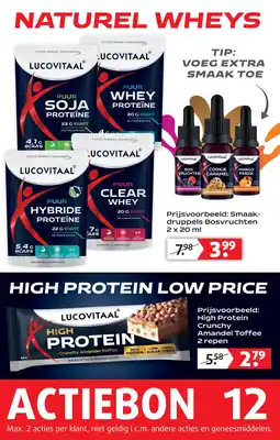 Lucovitaal Naturel Wheys aanbieding