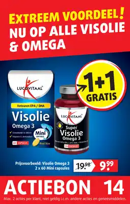 Lucovitaal Visolie Omega 3 aanbieding