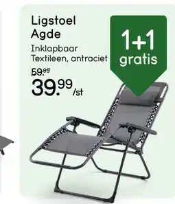 Leen Bakker Bekijk Ligstoel Adge aanbieding