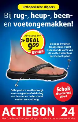 Lucovitaal Orthopedische Slippers aanbieding
