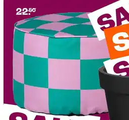 Kwantum Poef Opblaasbaar aanbieding