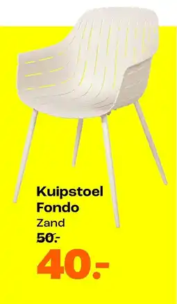 Kwantum Kuipstoel Fondo aanbieding
