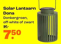 Kwantum Solar Lantaarn Dona aanbieding