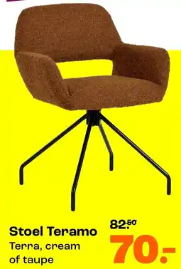Kwantum Stoel Teramo aanbieding