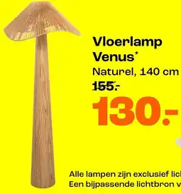 Kwantum Vloerlamp Venus aanbieding