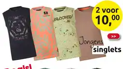 Jola Mode Jongens singlets aanbieding