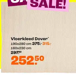 Kwantum Vloerkleed Dover aanbieding
