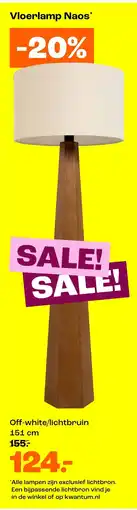 Kwantum Vloerlamp Naos aanbieding