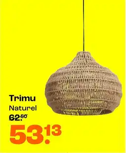 Kwantum Hanglamp Trimu aanbieding
