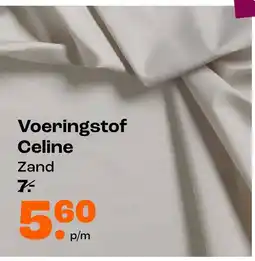 Kwantum Voeringstof Celine aanbieding