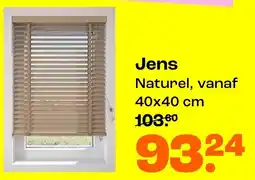 Kwantum Houten jaloezieën Jens aanbieding