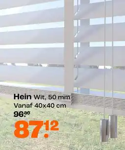Kwantum Houten jaloezieën Hein aanbieding