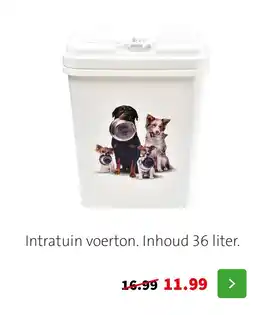 Intratuin Intratuin voerton. Inhoud 36 liter. aanbieding