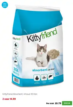 Intratuin Kittyfriend Absorbent. Inhoud 30 liter. aanbieding