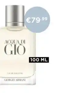 ICI Paris XL Giorgio Armani aanbieding