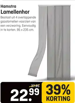 Hubo Hamstra Lamellenhor aanbieding