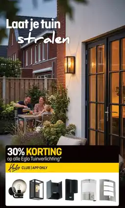 Hubo Laat je tuin stralen aanbieding