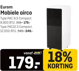 Hubo Eurom Mobiele airco aanbieding