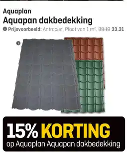 Hubo Aquaplan Aquapan dakbedekking aanbieding