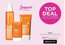 ICI Paris XL Clarins aanbieding