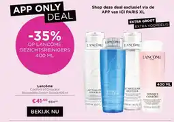 ICI Paris XL Lancôme aanbieding