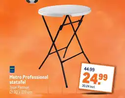 Makro Metro Professional statafel aanbieding