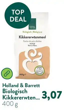 Holland & Barrett Biologisch Kikkererwtenmeel aanbieding