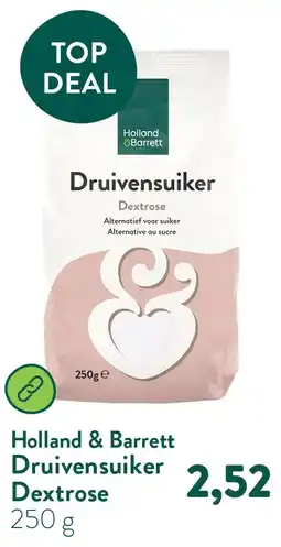 Holland & Barrett Druivensuiker Dextrose aanbieding