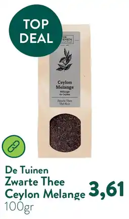 Holland & Barrett Zwarte Thee Ceylon Melange aanbieding
