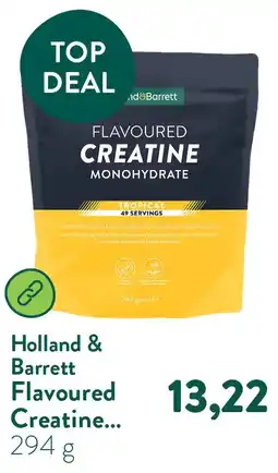 Holland & Barrett Flavoured Creatine Monohydraat Tropical - 294g aanbieding