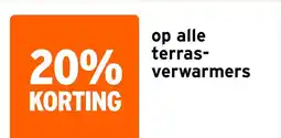 GAMMA op alle terras- verwarmers aanbieding