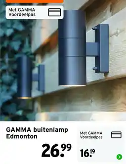 GAMMA GAMMA buitenlamp Edmonton aanbieding