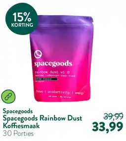 Holland & Barrett Spacegoods Rainbow Dust Koffiesmaak aanbieding