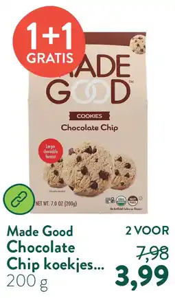 Holland & Barrett Chocolate Chip koekjes BIO aanbieding