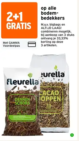 GAMMA op alle bodem- bedekkers aanbieding