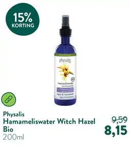 Holland & Barrett Hamameliswater Witch Hazel Bio aanbieding